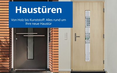 Haustüren in Holz, Aluminium und Kunststoff – Qualität, Design und Zuverlässigkeit aus einer Hand