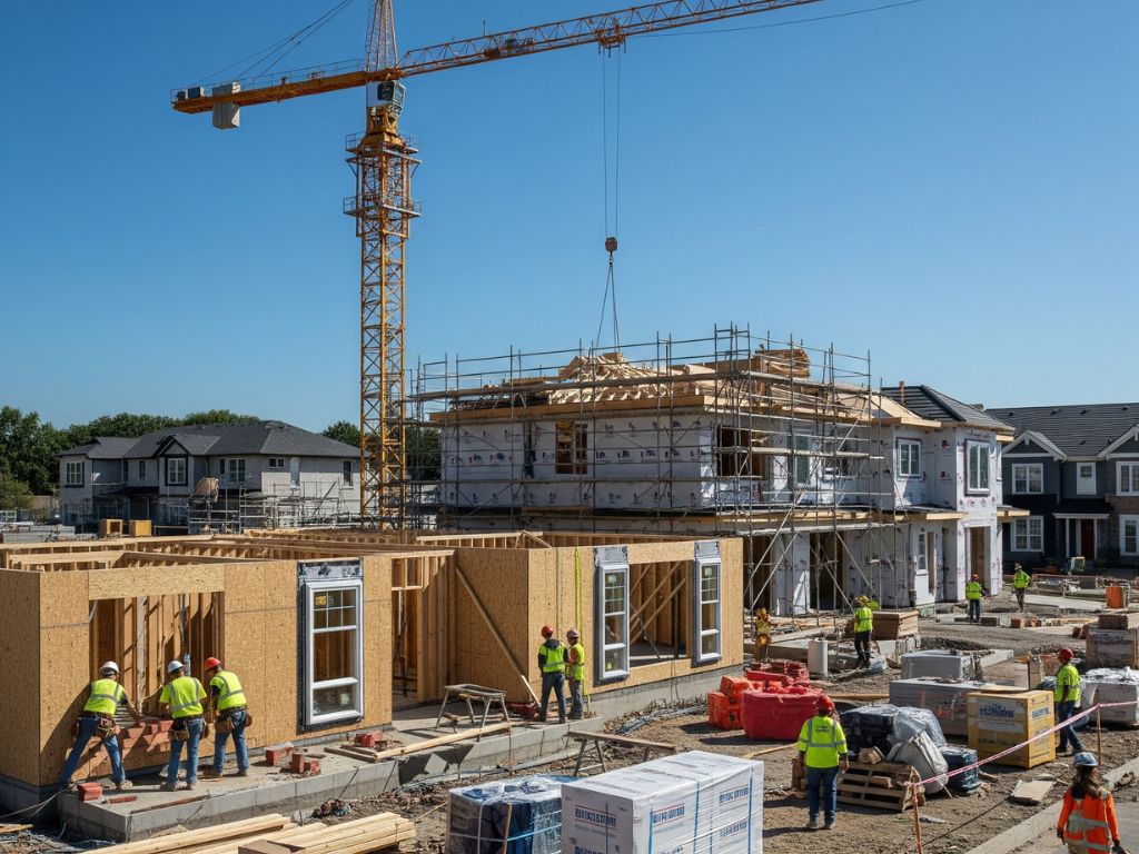 Leichter Aufschwung im Wohnungsbau – es wird wieder mehr gebaut