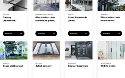 In 5 Schritten zum Angebot: Konfigurieren Sie Ihr Onlevel-Glasprojekt.