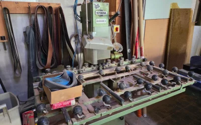 Gebrauchte Knecht/Kopp Glaskant-S Bandschleifmaschine kaufen: Top Zustand in Mannheim